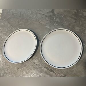 Crate & Barrel “Range” Dinner Plate Set(2)